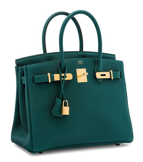 hermes birkin 30 malachite|hermes togo malachite bag.